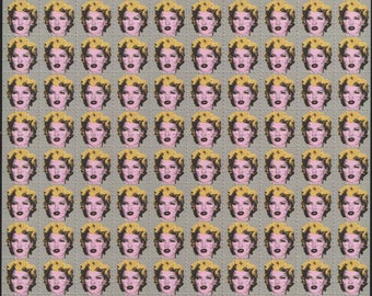 Banksy Kate Moss Grey - Blotter art
