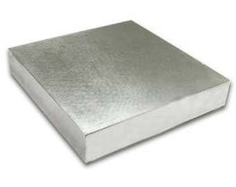 4" x 4" x .5" Steel Stamping Block Tools for Jewelry Stamping Metal Stamping Bench Block Metal Block Stamping Block