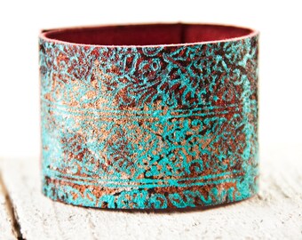 Turquoise Bracelets, Leather Jewelry, Turquoise Cuffs, Turquoise Wristbands, Turquoise Accessories