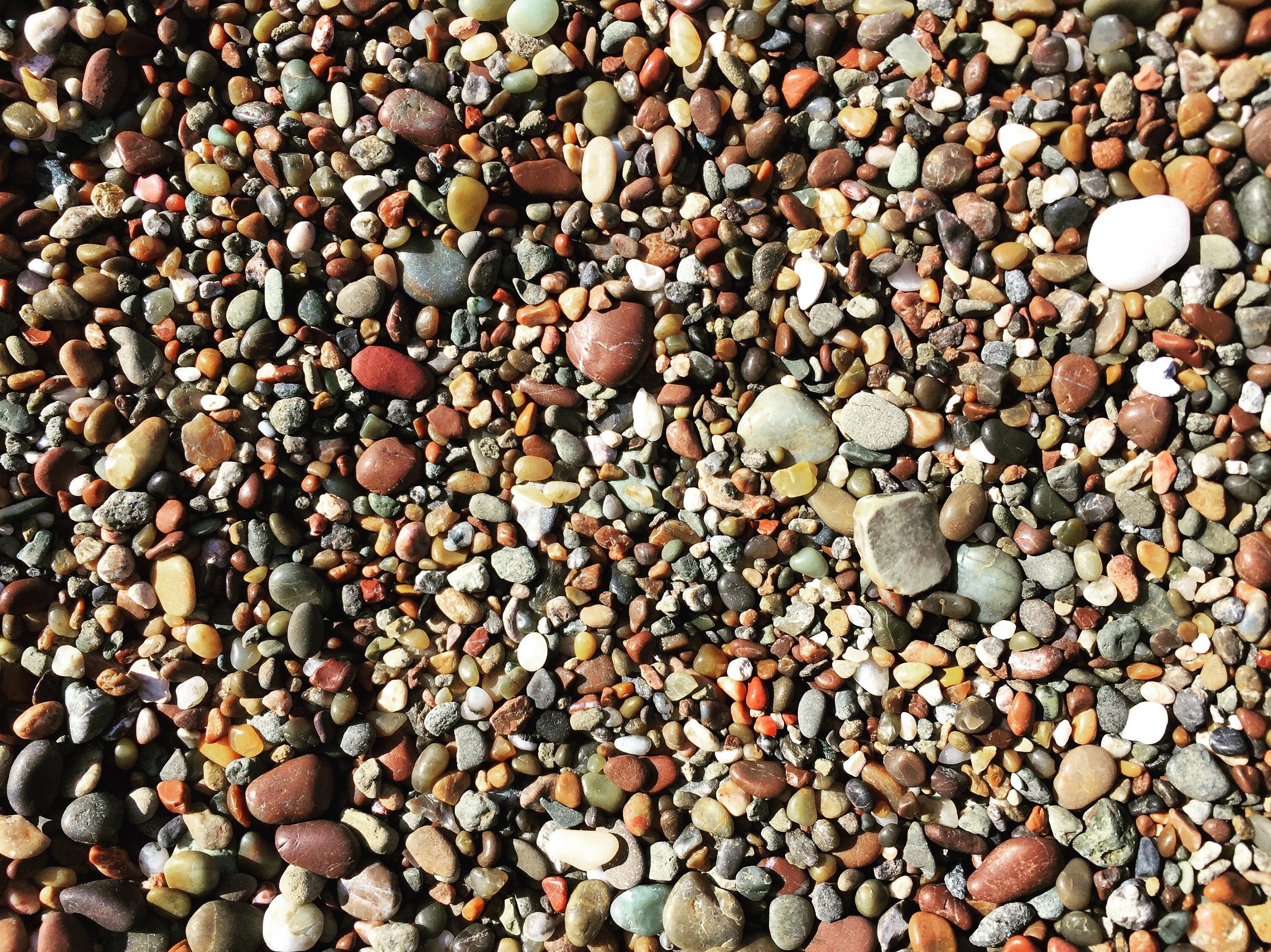 Pebbles on Moonstone Beach in Cambria, California