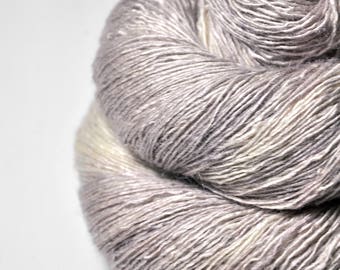 Banshee call OOAK - Tussah Silk Lace Yarn