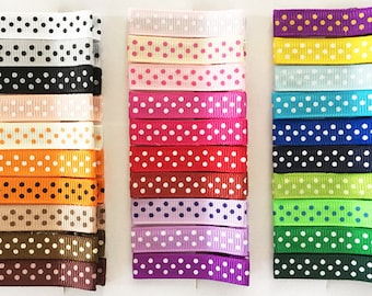 30 Swiss Dot Alligator Hair Clips with No Slip Grip