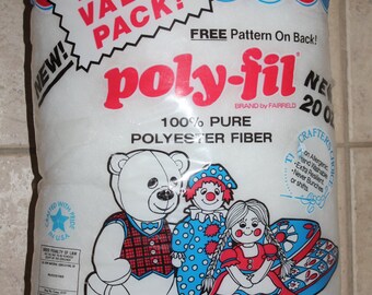 Fairfield Poly-Fil Polyester Fiberfill Stuffing 20 oz Bag