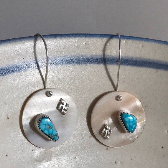 Navajo Whriling log earrings