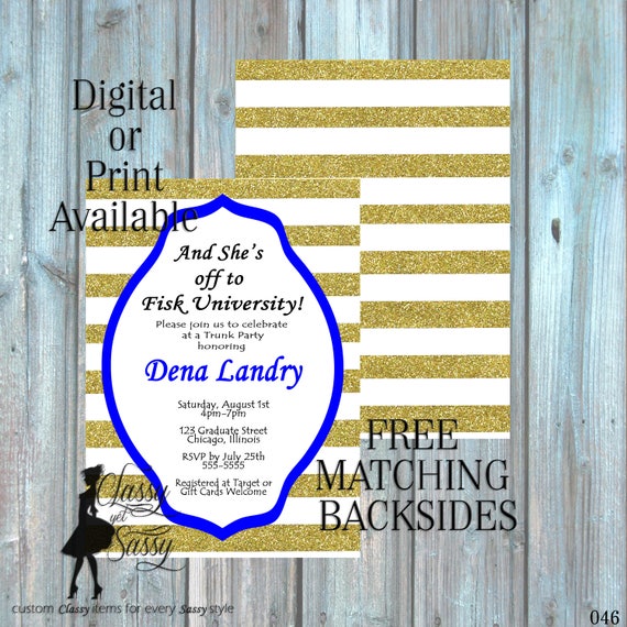 Graduation Invitation, High School Graduation Invitation, Derby Graduation Invitation, Graduation Brunch Invitation Digital Download 046