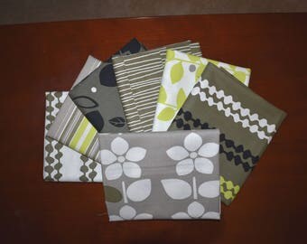 Fat Quarter Bundle of 7 from the Brigitte Collection by Contempo Fabrics of Benartex