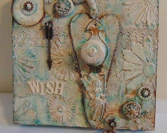Mixed Media Assemblage