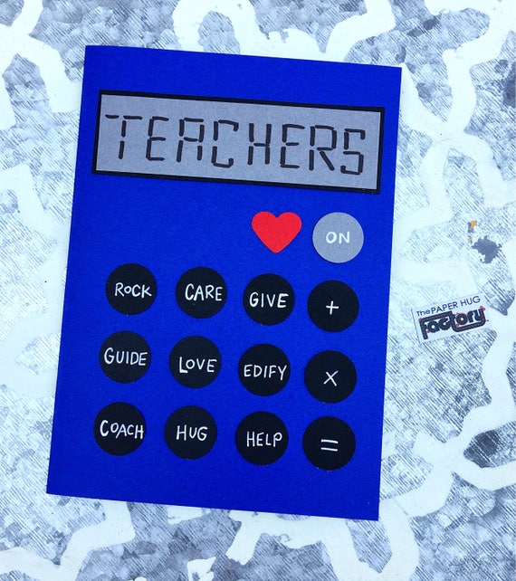 card for teachers great for back to school teacher gifts and