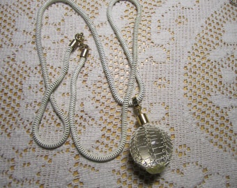 White pendant necklace for craft or wear-TLC