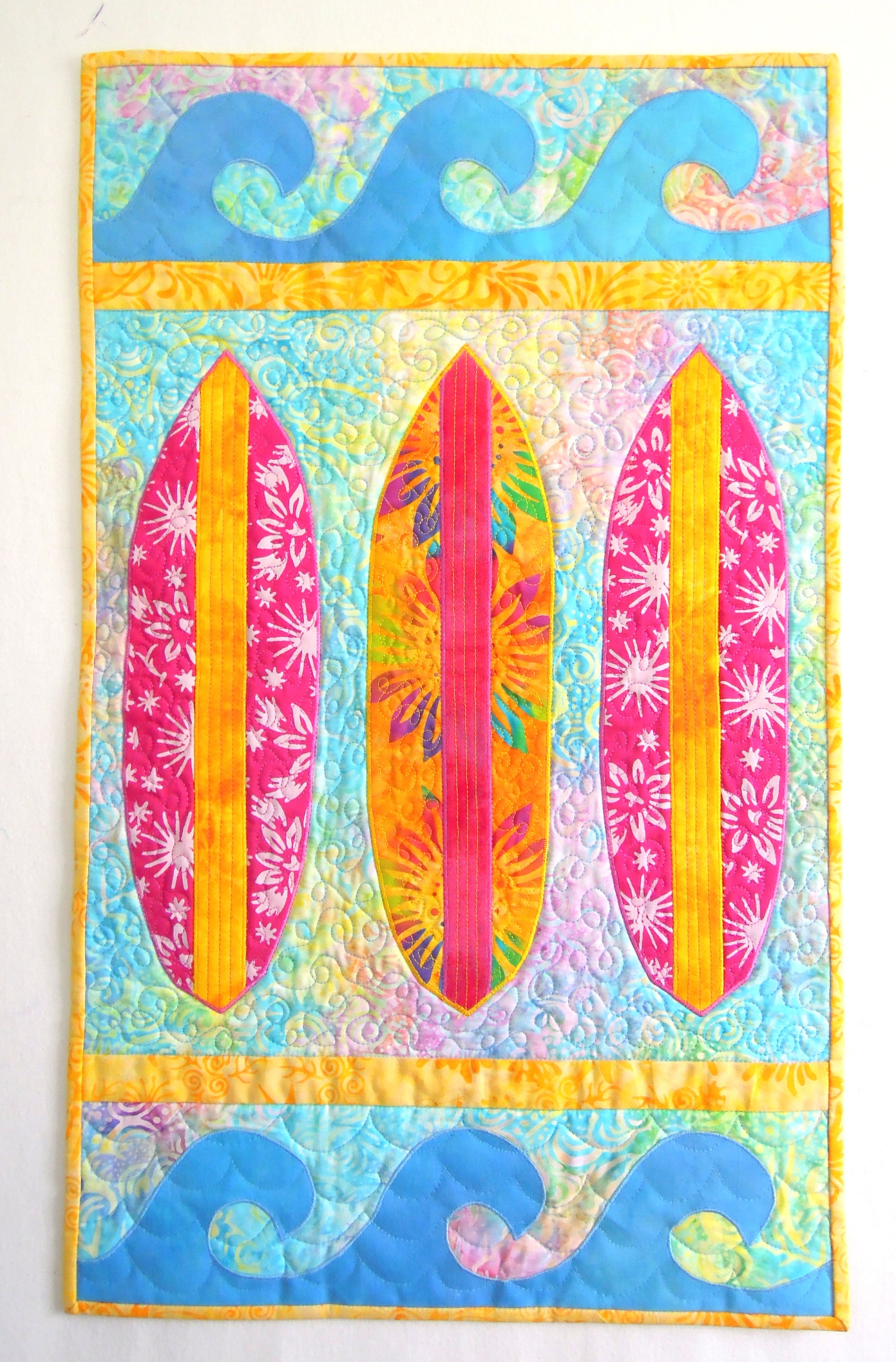 Surfboard Quilt Pattern Moondoggie