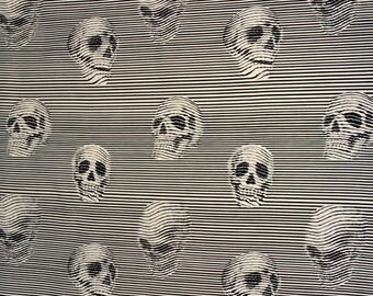 Between the Lines in Grey - Alexander Henry Fabric - NEW