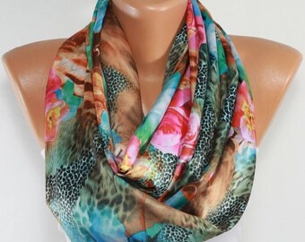 Double Sided Scarf Floral Scarf Rose Print Scarf 3D Print Scarf Foulard Spring Scarf Summer Scarf Women Fashion Gift Ideas For Her ESCHERPE