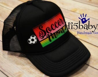 Sarape Soccer Mom Mesh Trucker Hat