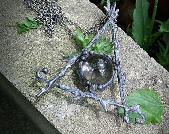 The Witching Tree Triangle Full Moon Talisman~ Crystal Ball Power ~Occult ~ Moon Energy~ Scrying