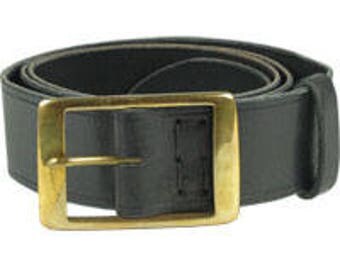 Men Belt Men leather belt Trousers belt Wide Belt Black Trousers Belt