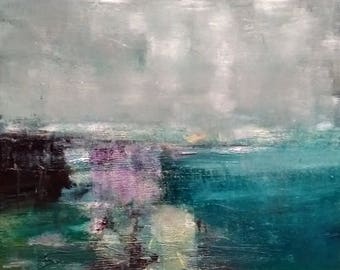 Abstract Landscape 12 Original Oil Painting (50cm x 40cm)