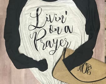 livin on a prayer t shirt