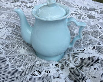 Aqua Blue Teapot