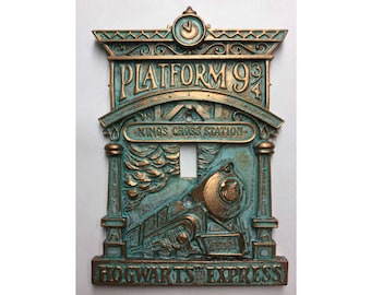 Hogwarts 9-3/4 (Harry Potter) Light Switch Cover