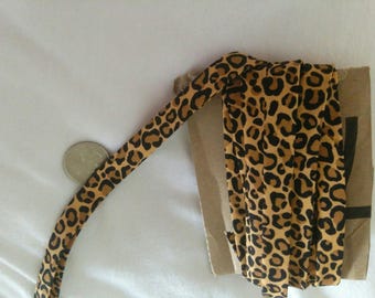 Lepoard Print Bias Tape