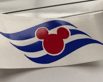 Disney Cruise Line logo vinyl decal sticker NEW