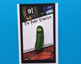 Pickle Rick Pin Badge