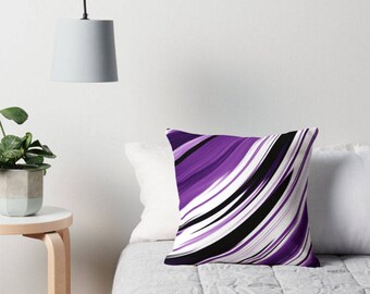 Purple Pillow, Purple Decorative Pillow, Purple Pillow Case, Purple Bedding, Purple Throw Pillow, Purple Pillow Case, Purple Pillow Cover