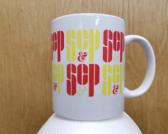 SC&P Coffee Mug Don Draper TV Show Sterling Cooper And Partners Advertising Agency Ad ScP SC And P Cup Pryce Drinkware Office Work Gift Idea