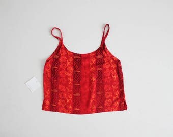 indonesian crop top | 90s crop top | cropped tank top