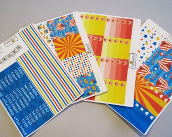 Life's a Circus Weekly Sticker Kit for use with EC LifePlanner™/Happy Planners