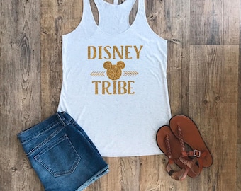 Disney Tribe Tank Top | Womens Tank Top | Disney Tribe | Disney Tank Tops | Disney Shirts | Womens Graphic Tee | Disney Shirts for Women