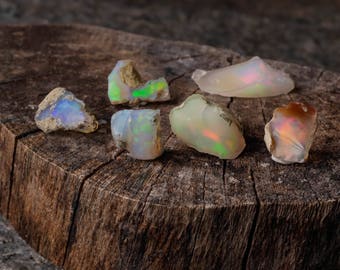 5g Small AA Grade Raw OPAL - Natural Opal Stones, Opal Crystal, Welo Opal Rough, Fire Opal Stones for Rough Opal Jewelry Making E0088