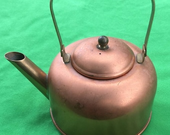 Vintage Teapot/Kettle by the Coppercraft Guild of Taunton, Mass.