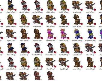 Paw Patrol Embroidery Design Set