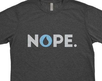 Nope Magic the Gathering Control Blue Player T-Shirt