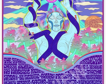 Electric Forest 2017 Poster - Includes Lineup