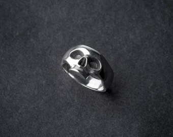 3D Skull Ring | 925 solid sterling silver | skull ring | silver skull | skull jewelry | handmade skull ring | handmade ring | unisex ring