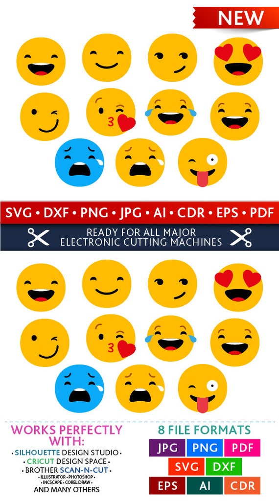 Free Emoji Svg Files For Cricut - 316+ Popular SVG File