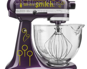 Kitchen Aid Decal, Harry Potter Mixer Decal, Quidditch Decal, Kitchen Decor, Decal, Cookies, Housewarming Gift, Wedding Gift, Kitchen Decal