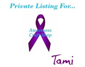 Private Listing for Tami