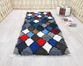 Moroccan rag rug | Etsy