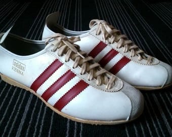 Super Rare 60s 70s Vintage Adidas Vienna shoes made in western germany