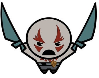 Drax the Destroyer guardian SVG Download lot