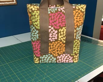 Shopping Tote in Hydrangeas