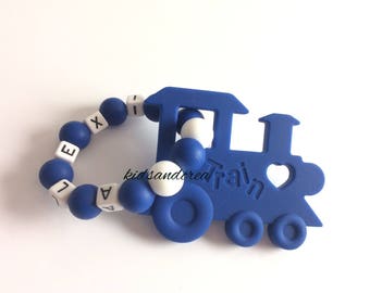 Anneau de dentition train personnalise