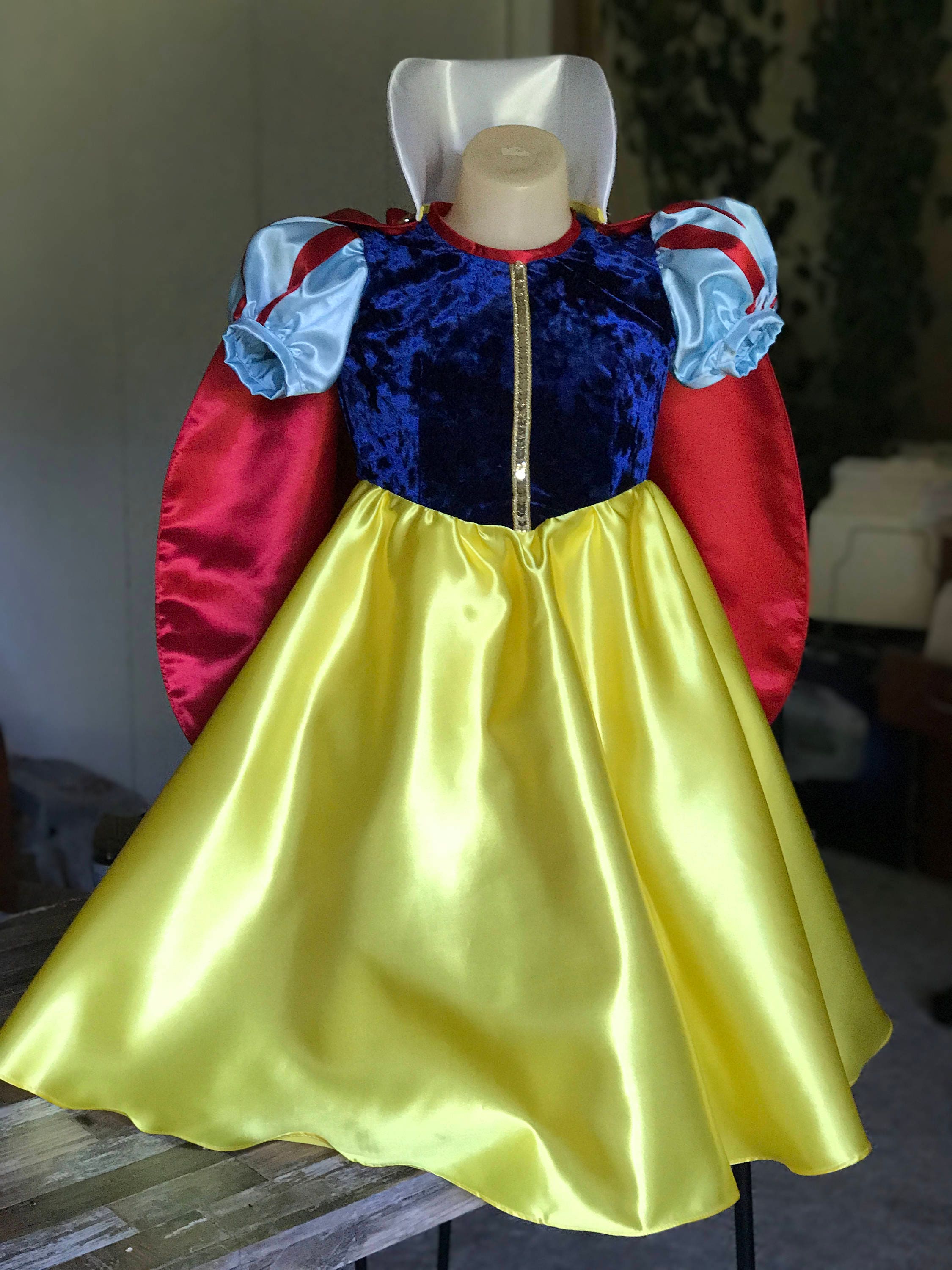 Handmade Snow White Dress-Snow White Costume Disney Princess