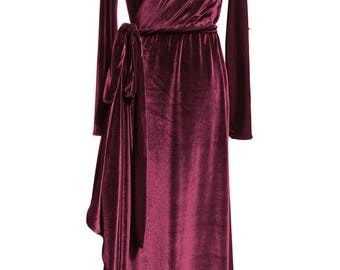 Objchilli L S Wrap Dress Wrap Karanda Red