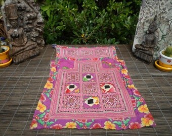 Embroidered Tribal Hmong Vintage Baby Carrier