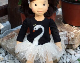 Waldorf doll Ella , organic doll, 40 sm - gift for girls, collection doll
