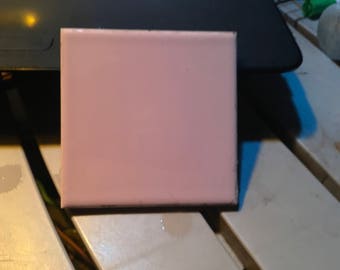 Vintage Wenczel Ceramic Tile - 4 X 4 Pink - Out of Production